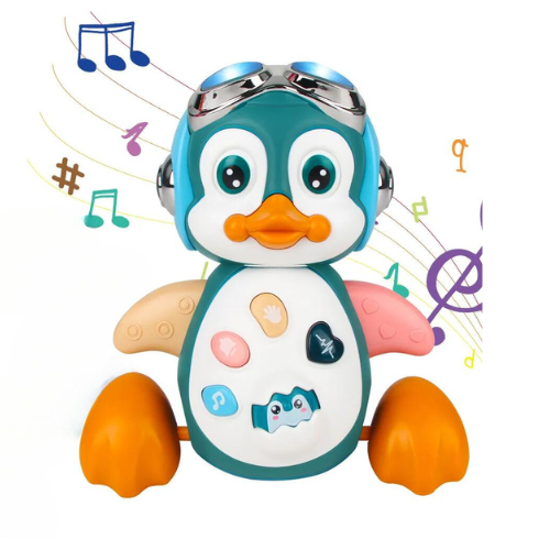 Penguin Crawling Musical Toy